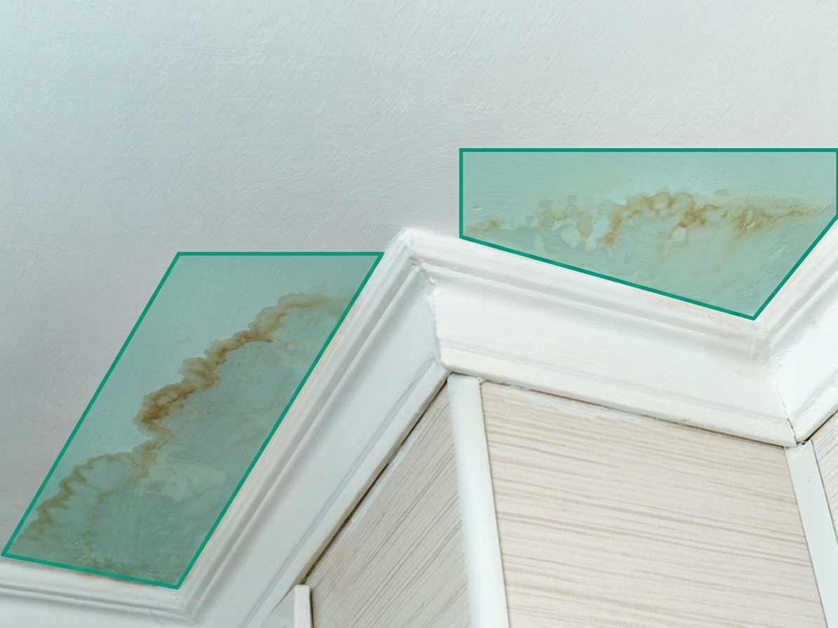 Water damage detected